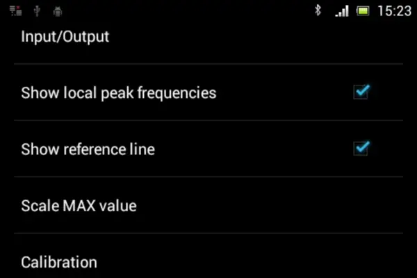 SPL Spectrum Analyzer android App screenshot 1