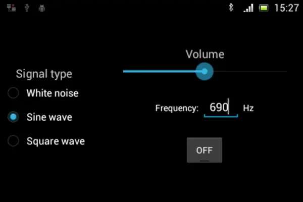 SPL Spectrum Analyzer android App screenshot 2